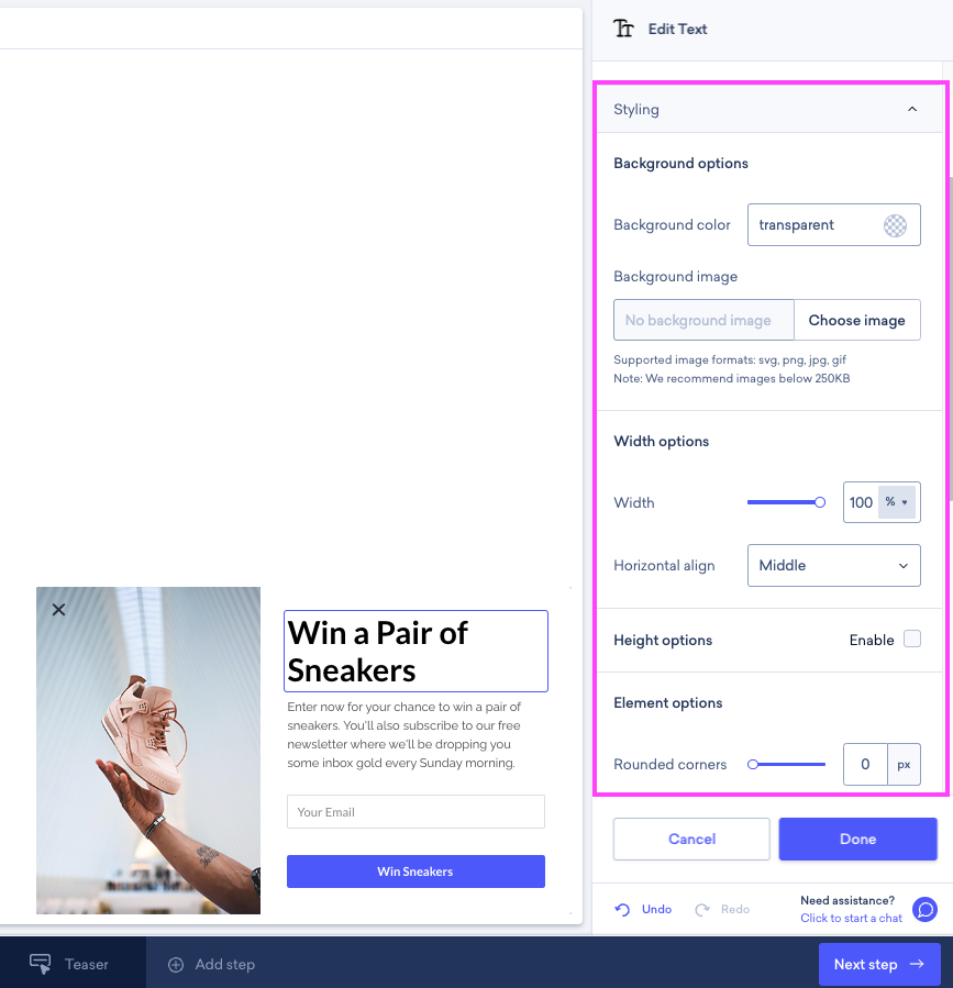 styling section oniste sidebar.png
